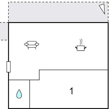 1 Bedroom Cozy Apartment In Klek * Klek